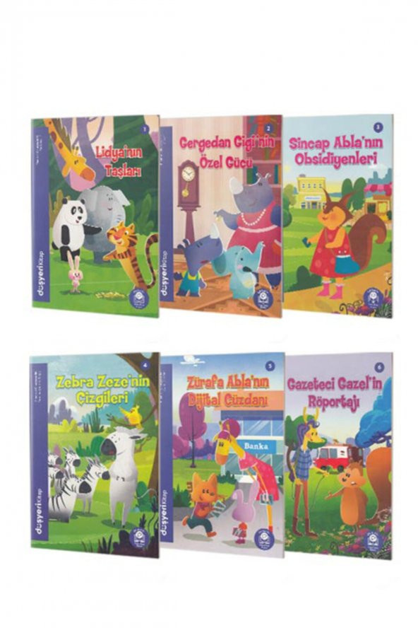 Finansal Okuryazarlık Seti 6 Adet - Düşyeri Kitap - 1
