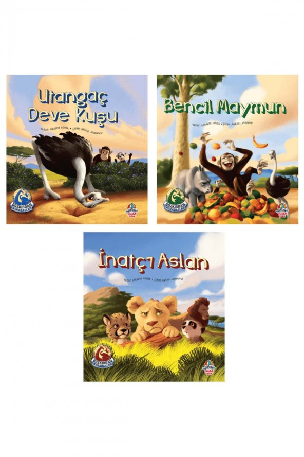 Bozkırdan Arkadaşlar Serisi 3 Kitap Set 6+ Yaş Hikaye Kitabı – Öykü 3 Kitap