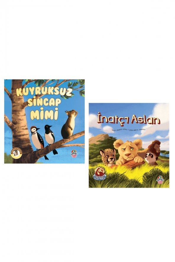 Inatçı Aslan Kuyruksuz Sincap Mimi 2 Kitap 6 Yaş - 1