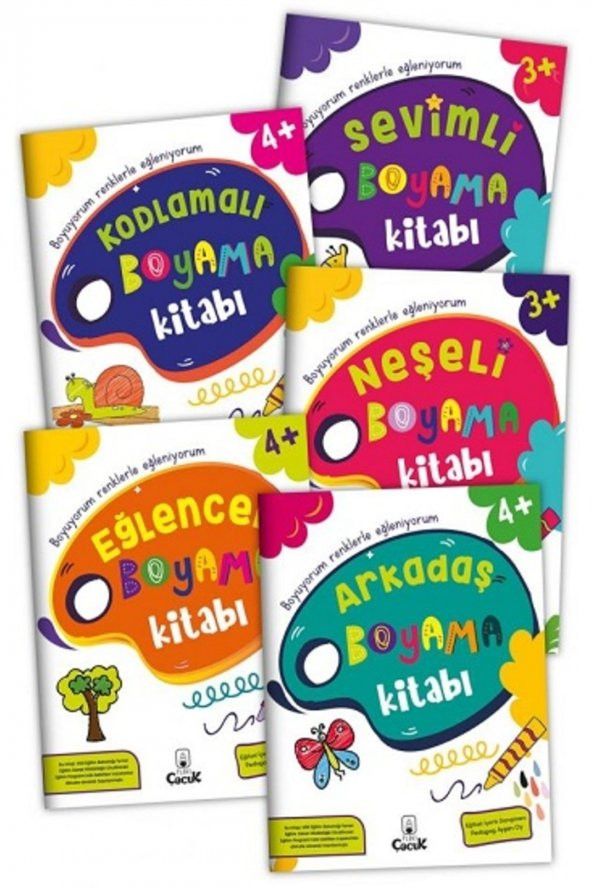 Boyama Kitabı Serisi (5 Kitap Set)