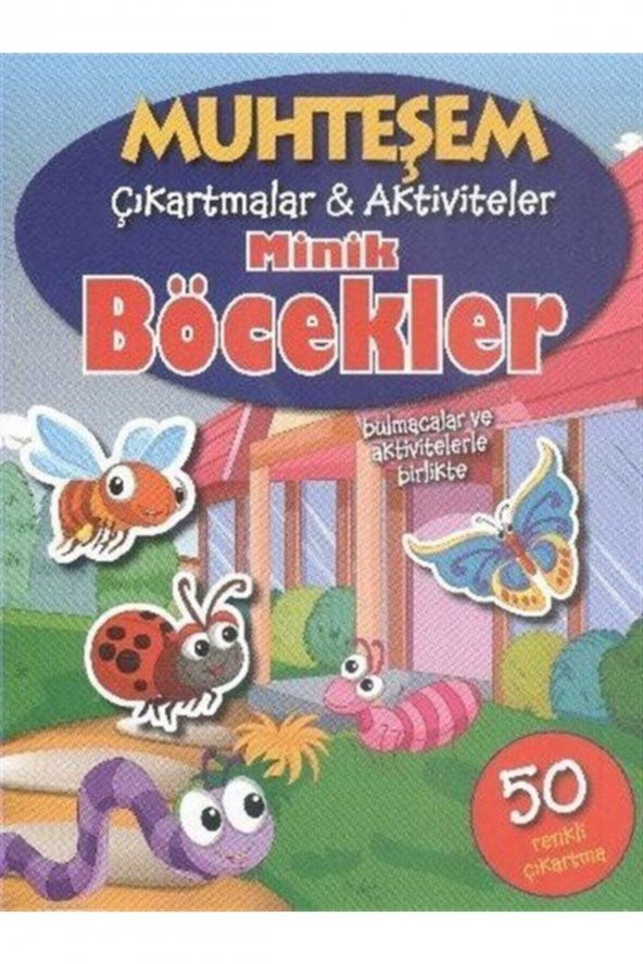Muhteşem Çıkartmalar - Aktiviteler Minik Böcekler
