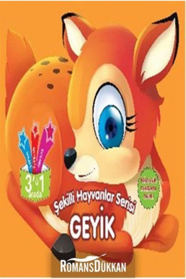 Şekilli Hayvanlar Serisi Geyik