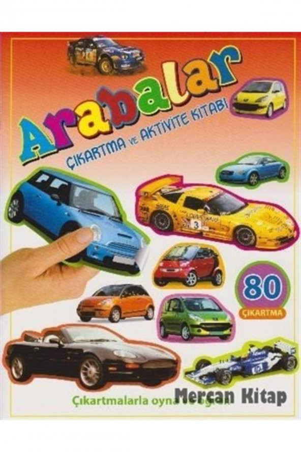 Arabalar Çıkartma Ve Aktivite Kitabı