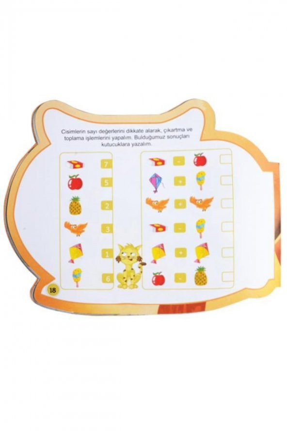 Şekilli Hayvanlar Serisi 6lı Kitap Seti - 2