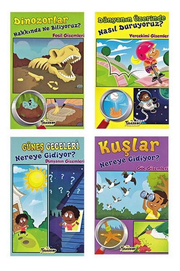 Bilim Gizemleri Dizisi - 4 Kitap - 1