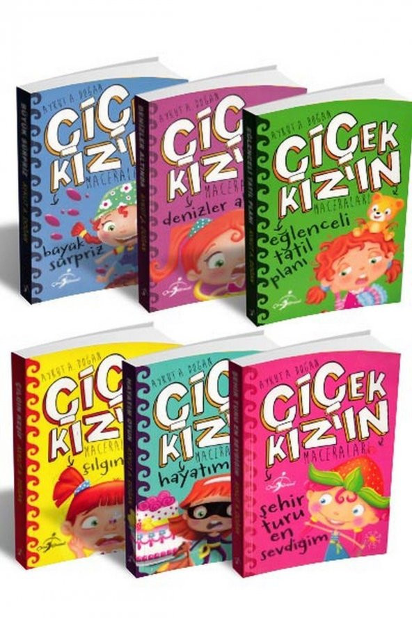 Çiçek Kızın Maceraları Seti - 6 Kitap