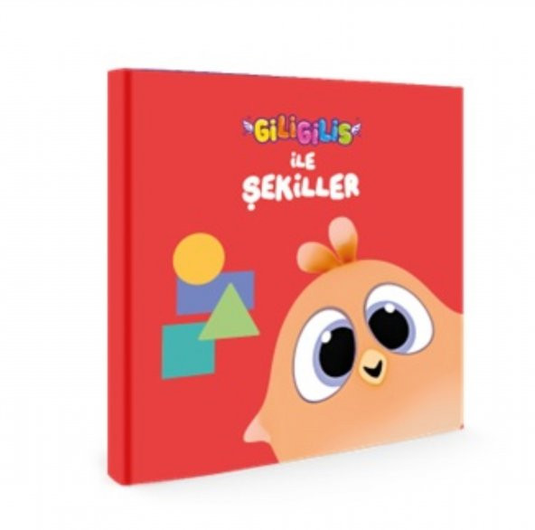 06+ Yaş Çocuklar için eğitici Eğitici Giligilis ile Şekiller - Eğitici Mini Karton Kitap