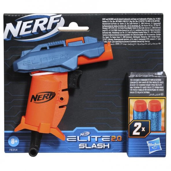 Hasbro Nerf Elite 2.0 Slash F6354,Çocuklar İçin Dart Atan Tabanca - 3