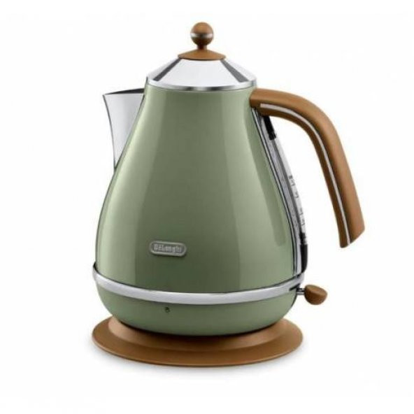 Delonghi Kbov.2001.gr Icona Vintage Serisi 1.7 L Gizli Rezistanslı Su Isıtıcı