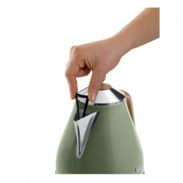 Delonghi Kbov.2001.gr Icona Vintage Serisi 1.7 L Gizli Rezistanslı Su Isıtıcı - 5