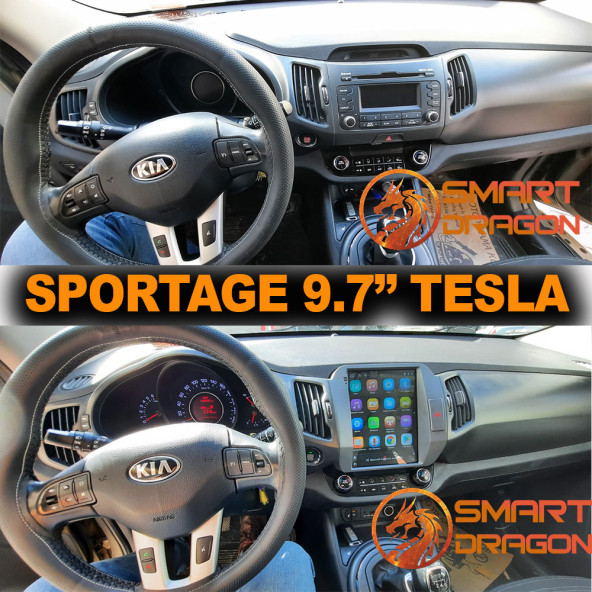 KİA SPORTAGE TESLA 9.7" 2011 / 2015 4GB MULTİMEDYA - 6