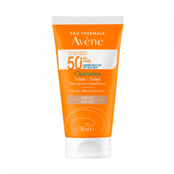 Avene Cleanance SPF50 Solaire Tinted Renkli 50 ml