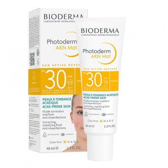 Bioderma Photoderm AKN Mat SPF30+ 40ml