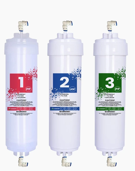 Kapalı Kasa 12 Inç Su Arıtma Cihazı Filtresi Inline 6 Aylık