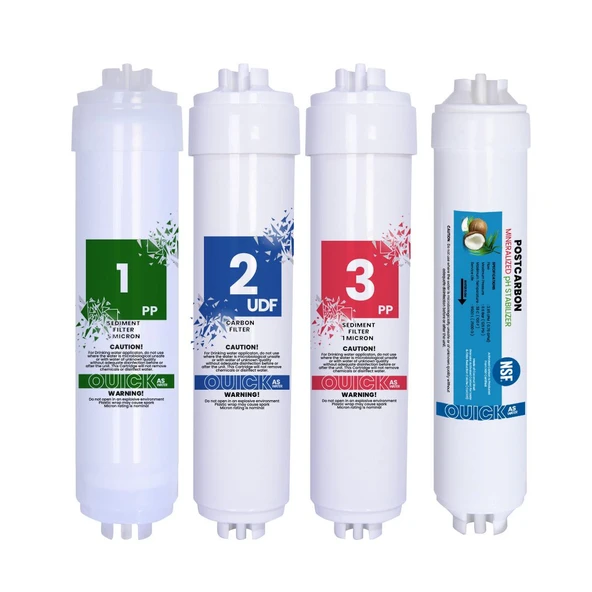 İHLAS AURA CEBILION SILVER UYUMLU KAPALI KASA (INLINE) 5 AŞAMALI QUICK FİLTRE SETİ ORJİNAL BENC MEMBRAN - 2