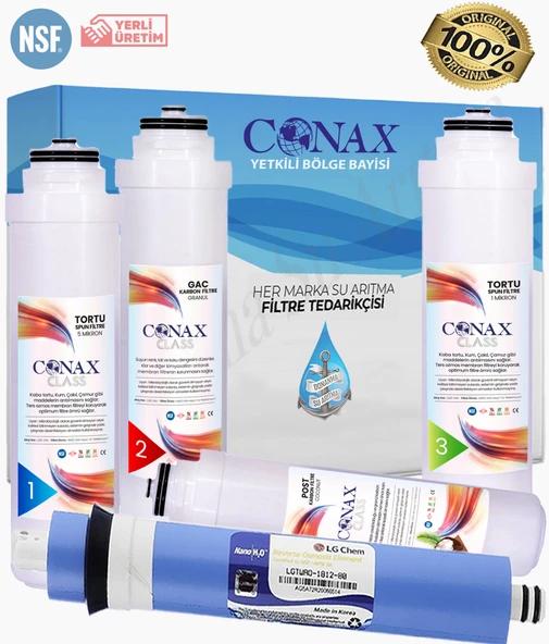 Conax Class Tak Çevir 5li Filtre Seti Lg Membran - Resim 1