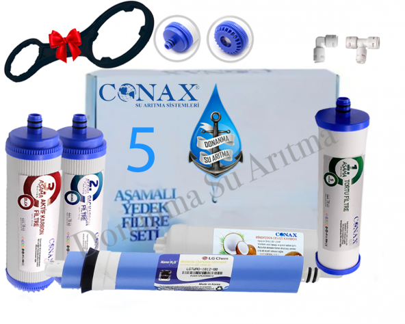 Conax Gold Special 5li Yedek Filtre Set Lg Membranlı