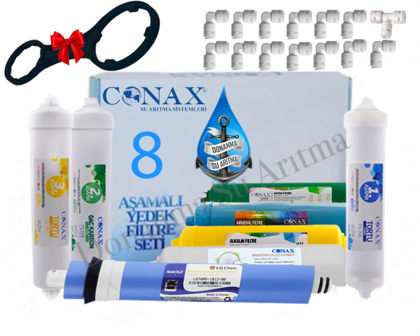 Conax Kapalı Kasa 8li Filtre Seti Lg Membranlı