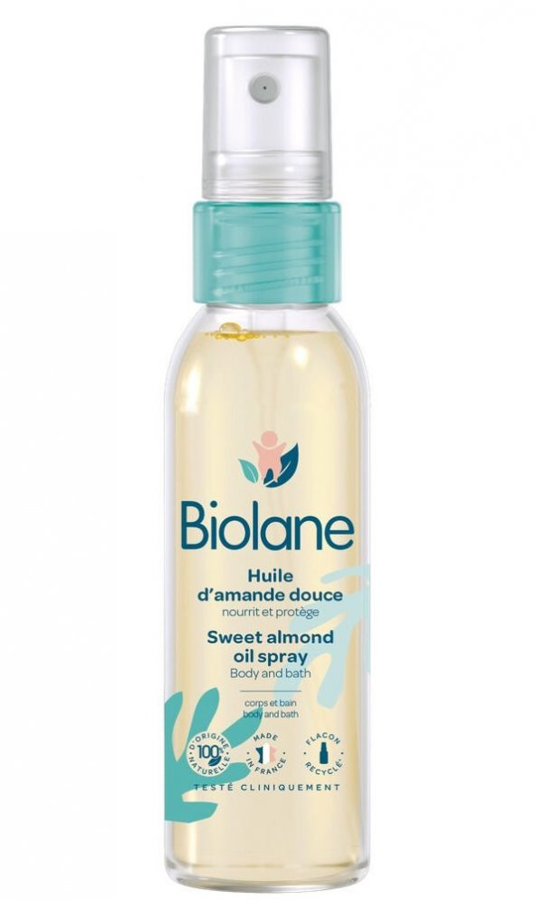 Biolane Oil Sprey Badem Yağı Spreyi 75 ml