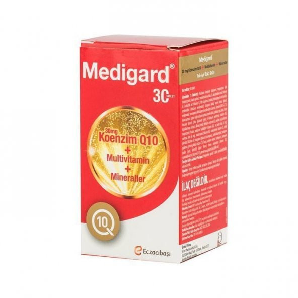 Medigard Vitamin Mineral COQ10 30 Tablet