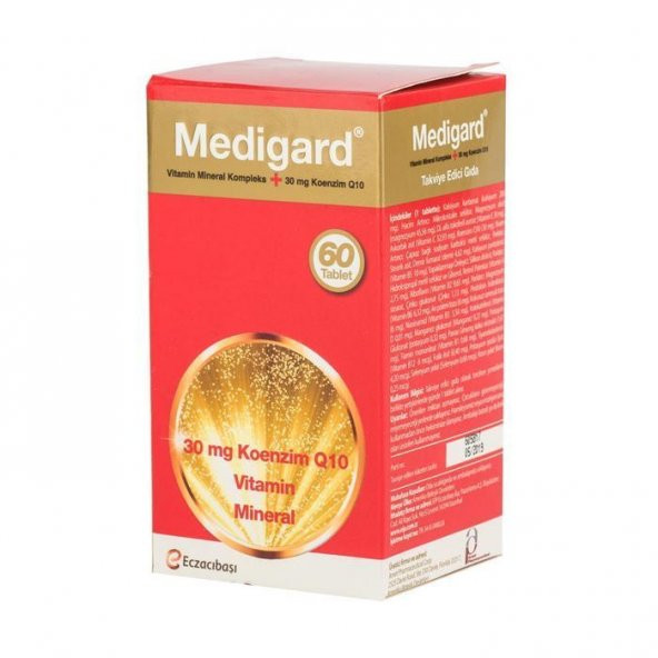 Medigard Vitamin Mineral COQ10 60 Tablet