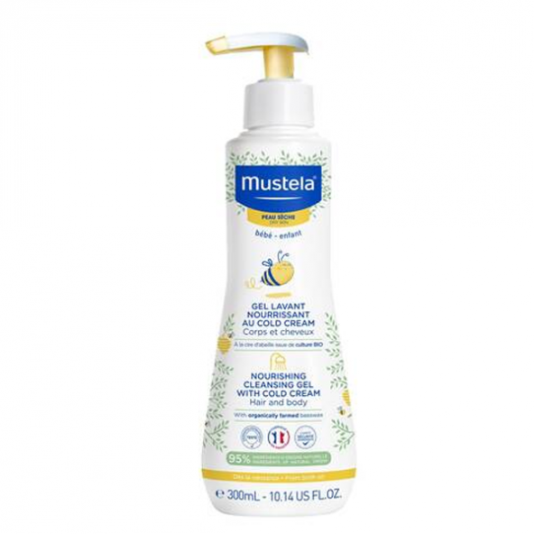 Mustela Cleansing Gel With Cold Cream Nutri Protectiv 300 ml