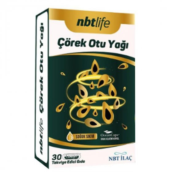 Nbt Life Çörek Otu Yağı 30 Kapsül