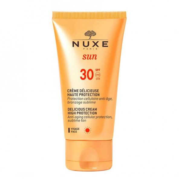 Nuxe Sun Creme Delicieuse Visage Haute Protection Spf30 50ml