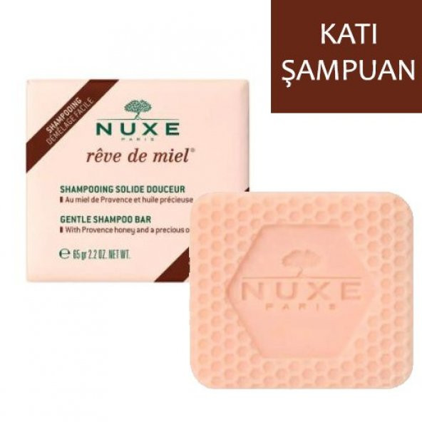 Nuxe Reve De Miel Hassas Katı Şampuan 65 Gr