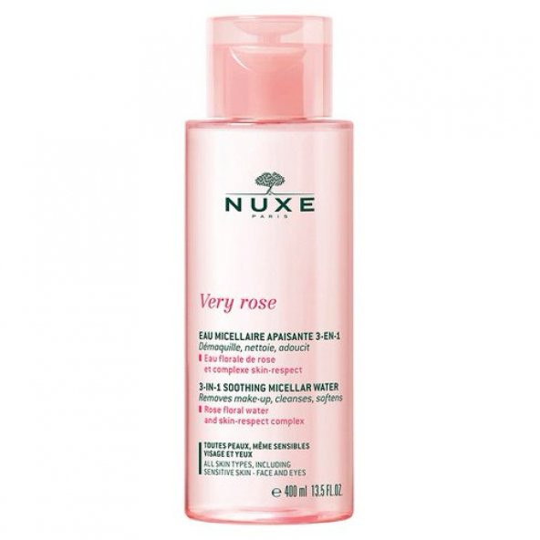 Nuxe Very Rose Eau Micellaire 3 in 1 Temizleme Suyu 400 ml