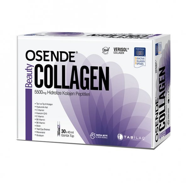 Osende Beauty Collagen 40 ml x 30 Günlük Tüp