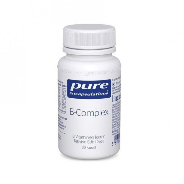 Pure B Complex 30 Kapsül