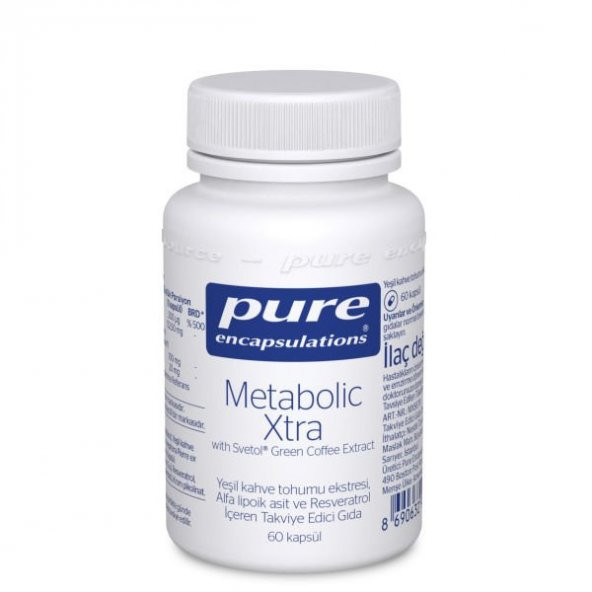 Pure Metabolic Xtra 60 Kapsül