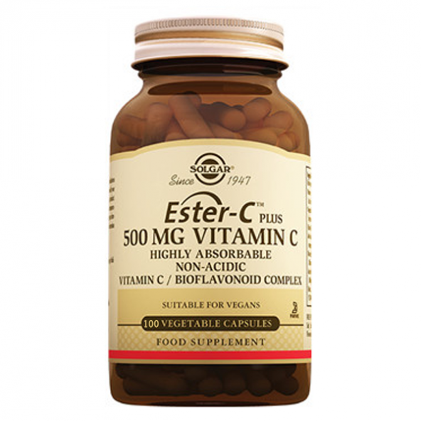 Solgar Ester-C Plus 500 mg 100 Kapsül