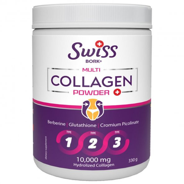 Swiss Bork Multi Collagen Powder 330 Gr