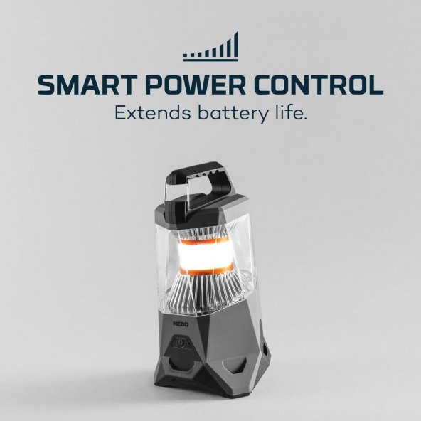 Nebo 1000 Galileo 500 Lümen Şarjlı Masa Feneri ve Powerbank - 7