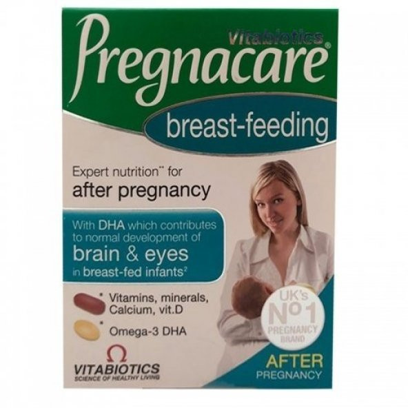 Vitabiotics Pregnacare Breast-Feeding Omega 3 56 Tabs