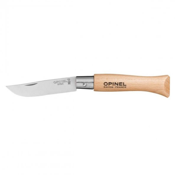 Opinel Inox No 5 Kayın Saplı Paslanmaz Çelik Çakı - 2