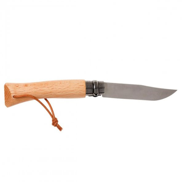 Opinel Inox No 7 Ahşap Deri Askılı Paslanmaz Çelik Çakı - 4