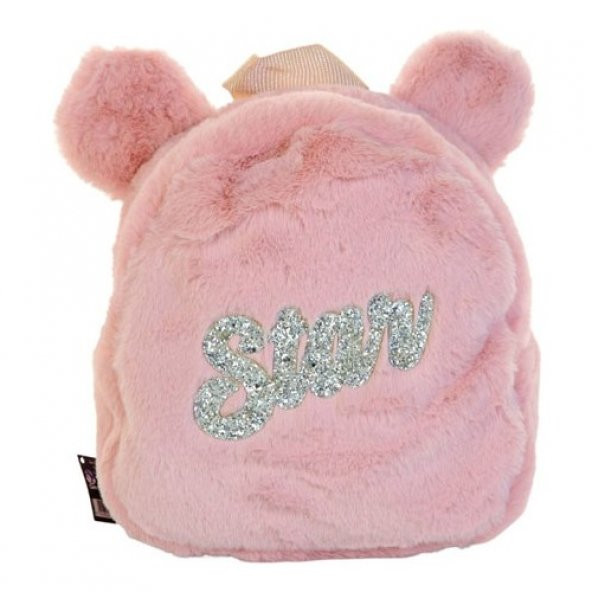 Dolphin Sırt Çantası Pembe Peluş Pb-759-A - 2