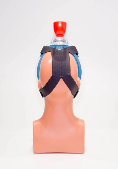 Subea Easybreath Yetişkin Su Altı Keşif Maskesi - Mavi Meridyendukkan Panoramik Görüş - Resim 4