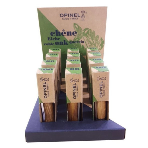 Opinel Inox Zeytin Saplı No.8 Çakı Seti 12li (002026)