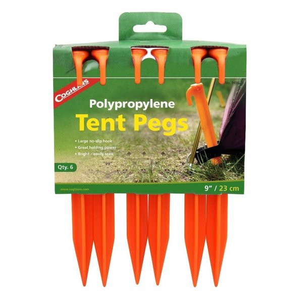 Coghlans Polipropilen Çadır Kazığı 23 cm 6lı - 1