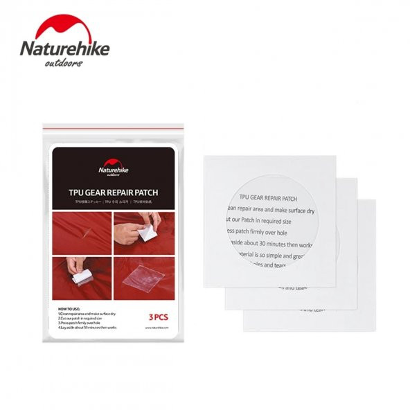 Naturehike TPU Gear Tamir Yaması Q-9B ( Çadır | Uyku Tulumu | Mat Tamir Yaması ) - 6