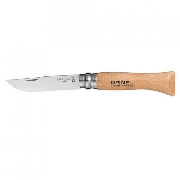 Opinel Inox No 6 Kayın Saplı Paslanmaz Çelik Çakı - 3