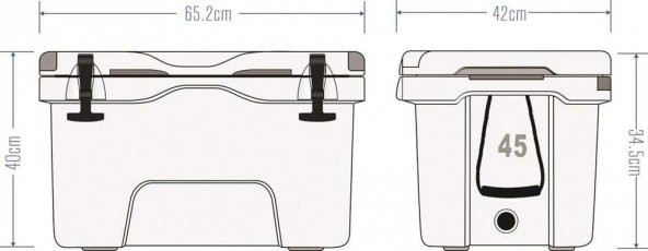 IcePeak Aden Plus Buzluk 45 Litre - 3