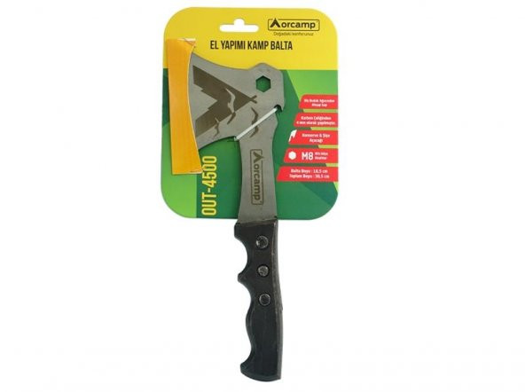 Orcamp El Yapımı Kamp Baltası - Resim 4