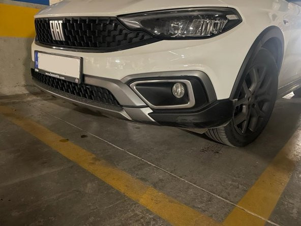 Fiat Egea Cross Krom Sis Far Çerçevesi 2 Parça - 1