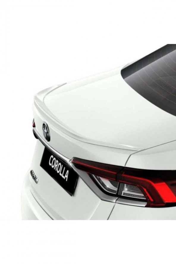 Toyota Corolla Wing Spoiler 2019-2021 (BEYAZ)