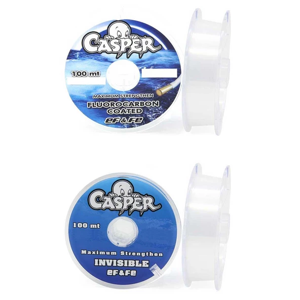 Effe Casper FluoroCarbon Olta Misinası 100Mt